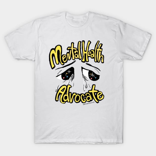 Mental Health Advocate T-Shirt by DamiAnimated